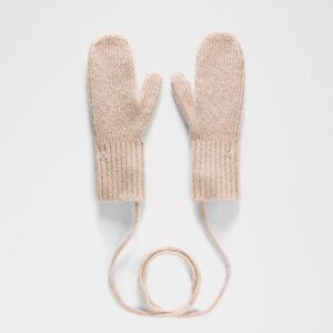 Lululemon Alpaca Wool-Blend Mittens with String Size Xs/S
